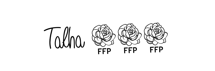 Best and Professional Signature Style for Talha 313. Angelique-Rose-font-FFP Best Signature Style Collection. Talha 313 signature style 5 images and pictures png