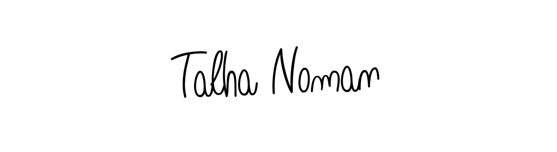 How to Draw Talha Noman signature style? Angelique-Rose-font-FFP is a latest design signature styles for name Talha Noman. Talha Noman signature style 5 images and pictures png