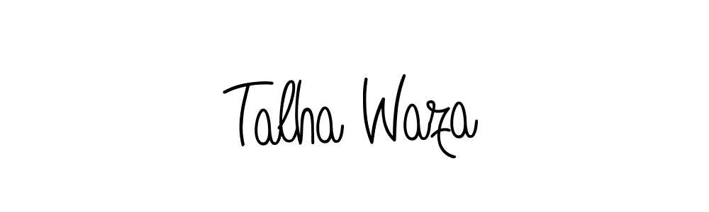 Make a beautiful signature design for name Talha Waza. Use this online signature maker to create a handwritten signature for free. Talha Waza signature style 5 images and pictures png