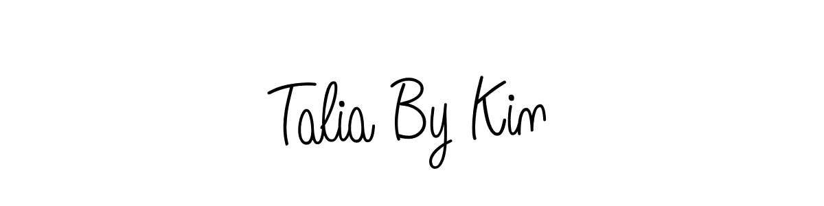 Also we have Talia By Kin name is the best signature style. Create professional handwritten signature collection using Angelique-Rose-font-FFP autograph style. Talia By Kin signature style 5 images and pictures png