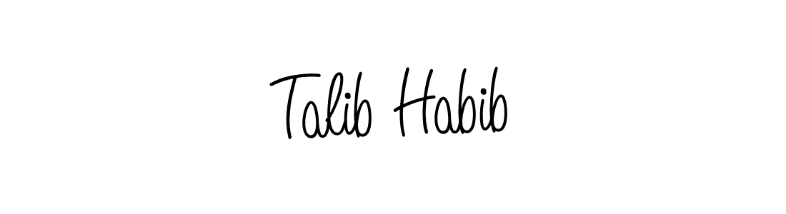 Here are the top 10 professional signature styles for the name Talib Habib. These are the best autograph styles you can use for your name. Talib Habib signature style 5 images and pictures png