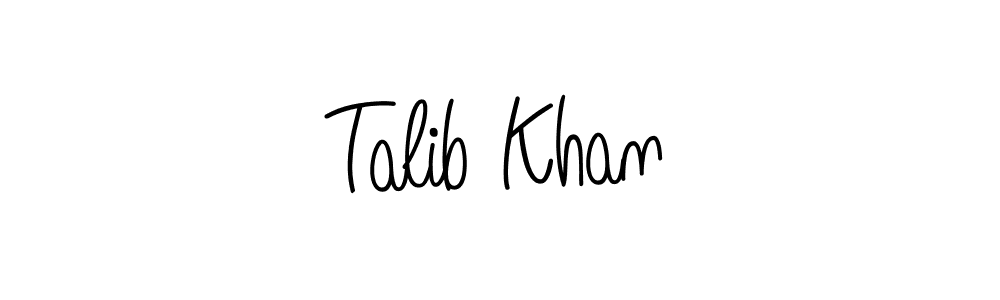 Angelique-Rose-font-FFP is a professional signature style that is perfect for those who want to add a touch of class to their signature. It is also a great choice for those who want to make their signature more unique. Get Talib Khan name to fancy signature for free. Talib Khan signature style 5 images and pictures png