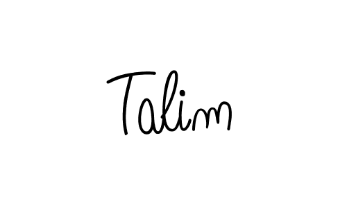 This is the best signature style for the Talim name. Also you like these signature font (Angelique-Rose-font-FFP). Mix name signature. Talim signature style 5 images and pictures png