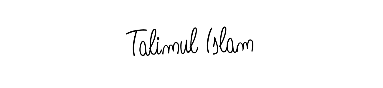 Once you've used our free online signature maker to create your best signature Angelique-Rose-font-FFP style, it's time to enjoy all of the benefits that Talimul Islam name signing documents. Talimul Islam signature style 5 images and pictures png