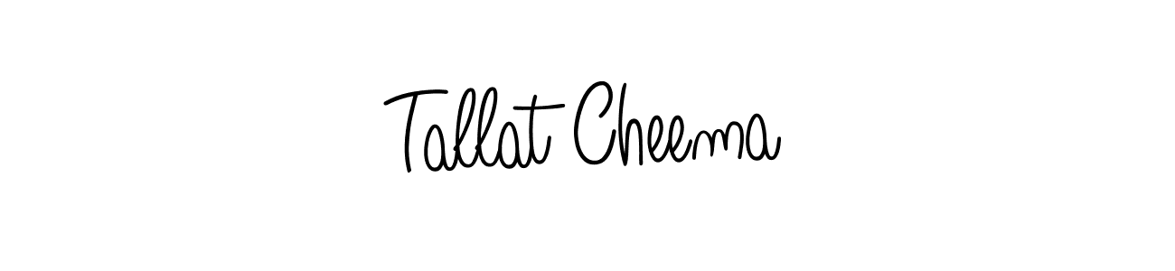 Once you've used our free online signature maker to create your best signature Angelique-Rose-font-FFP style, it's time to enjoy all of the benefits that Tallat Cheema name signing documents. Tallat Cheema signature style 5 images and pictures png
