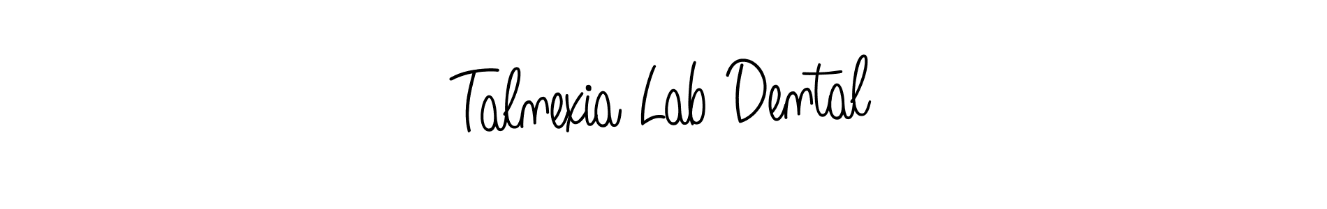 if you are searching for the best signature style for your name Talnexia Lab Dental. so please give up your signature search. here we have designed multiple signature styles  using Angelique-Rose-font-FFP. Talnexia Lab Dental signature style 5 images and pictures png