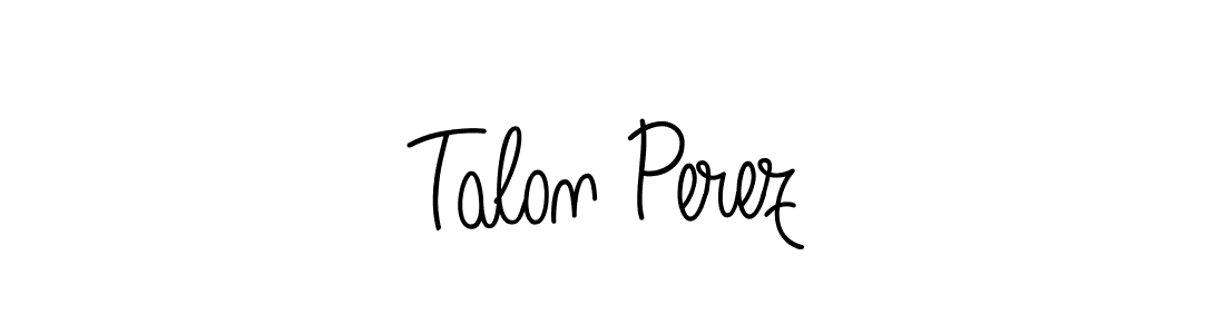 Also we have Talon Perez name is the best signature style. Create professional handwritten signature collection using Angelique-Rose-font-FFP autograph style. Talon Perez signature style 5 images and pictures png