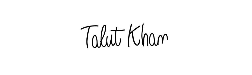 if you are searching for the best signature style for your name Talut Khan. so please give up your signature search. here we have designed multiple signature styles  using Angelique-Rose-font-FFP. Talut Khan signature style 5 images and pictures png