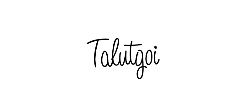 Use a signature maker to create a handwritten signature online. With this signature software, you can design (Angelique-Rose-font-FFP) your own signature for name Talutgoi. Talutgoi signature style 5 images and pictures png