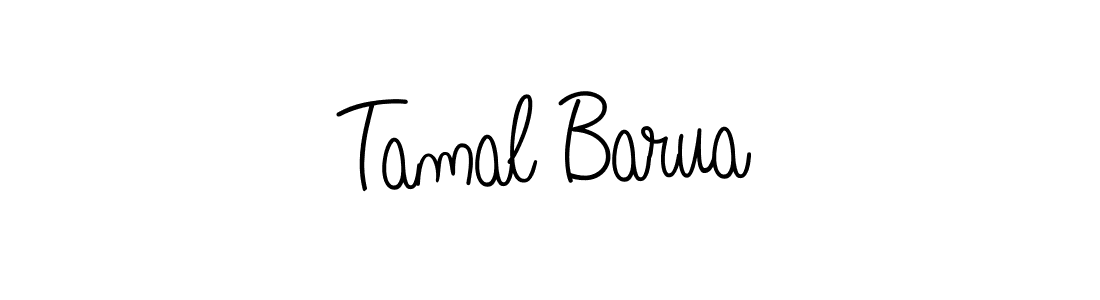 Design your own signature with our free online signature maker. With this signature software, you can create a handwritten (Angelique-Rose-font-FFP) signature for name Tamal Barua. Tamal Barua signature style 5 images and pictures png