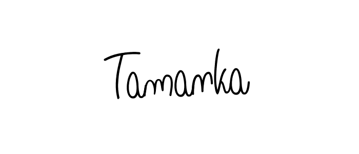Also we have Tamanka name is the best signature style. Create professional handwritten signature collection using Angelique-Rose-font-FFP autograph style. Tamanka signature style 5 images and pictures png