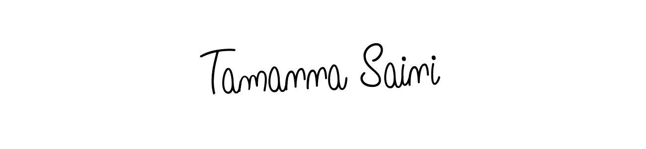 It looks lik you need a new signature style for name Tamanna Saini. Design unique handwritten (Angelique-Rose-font-FFP) signature with our free signature maker in just a few clicks. Tamanna Saini signature style 5 images and pictures png