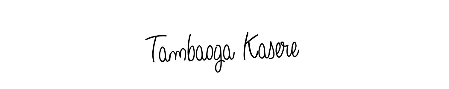 How to make Tambaoga Kasere signature? Angelique-Rose-font-FFP is a professional autograph style. Create handwritten signature for Tambaoga Kasere name. Tambaoga Kasere signature style 5 images and pictures png