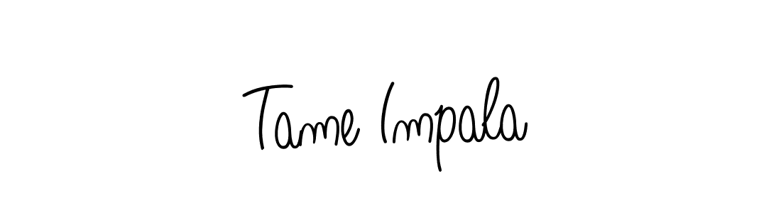 Also we have Tame Impala name is the best signature style. Create professional handwritten signature collection using Angelique-Rose-font-FFP autograph style. Tame Impala signature style 5 images and pictures png