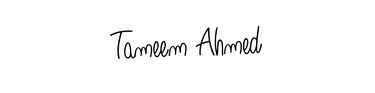 Once you've used our free online signature maker to create your best signature Angelique-Rose-font-FFP style, it's time to enjoy all of the benefits that Tameem Ahmed name signing documents. Tameem Ahmed signature style 5 images and pictures png