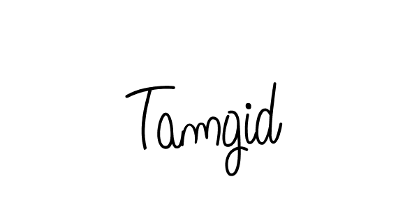 Make a beautiful signature design for name Tamgid. Use this online signature maker to create a handwritten signature for free. Tamgid signature style 5 images and pictures png