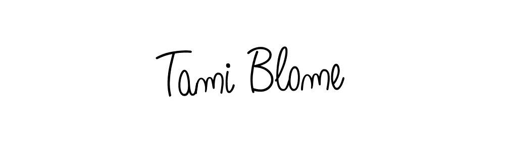 Also we have Tami Blome name is the best signature style. Create professional handwritten signature collection using Angelique-Rose-font-FFP autograph style. Tami Blome signature style 5 images and pictures png