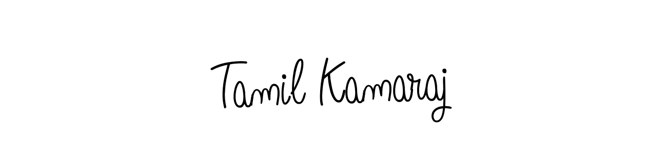 How to make Tamil Kamaraj name signature. Use Angelique-Rose-font-FFP style for creating short signs online. This is the latest handwritten sign. Tamil Kamaraj signature style 5 images and pictures png