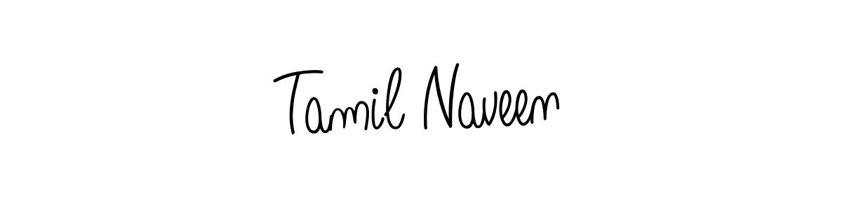 You can use this online signature creator to create a handwritten signature for the name Tamil Naveen. This is the best online autograph maker. Tamil Naveen signature style 5 images and pictures png