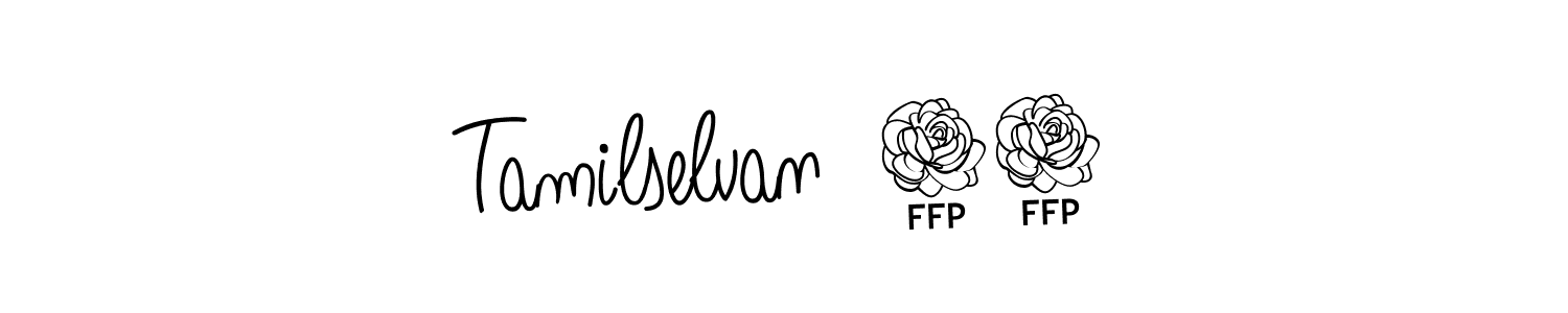 Design your own signature with our free online signature maker. With this signature software, you can create a handwritten (Angelique-Rose-font-FFP) signature for name Tamilselvan  06. Tamilselvan  06 signature style 5 images and pictures png