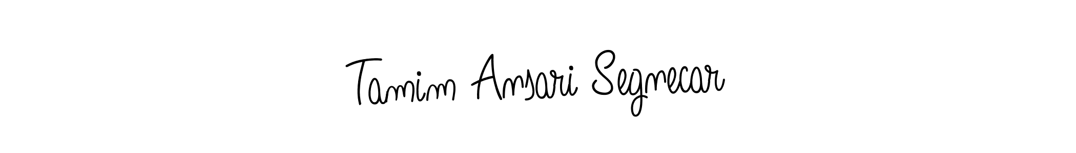 Make a beautiful signature design for name Tamim Ansari Segnecar. Use this online signature maker to create a handwritten signature for free. Tamim Ansari Segnecar signature style 5 images and pictures png