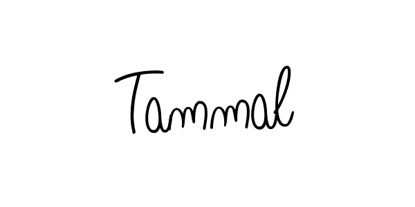 Design your own signature with our free online signature maker. With this signature software, you can create a handwritten (Angelique-Rose-font-FFP) signature for name Tammal. Tammal signature style 5 images and pictures png