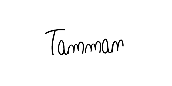 Tamman stylish signature style. Best Handwritten Sign (Angelique-Rose-font-FFP) for my name. Handwritten Signature Collection Ideas for my name Tamman. Tamman signature style 5 images and pictures png