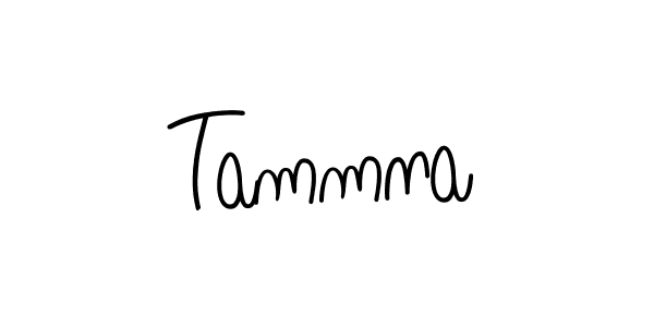 Create a beautiful signature design for name Tammna. With this signature (Angelique-Rose-font-FFP) fonts, you can make a handwritten signature for free. Tammna signature style 5 images and pictures png