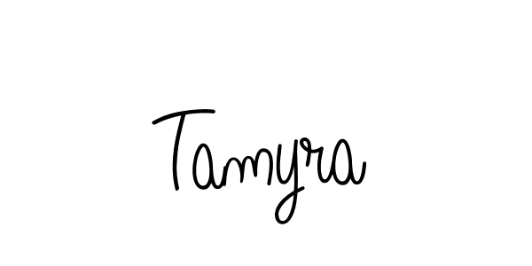 How to make Tamyra signature? Angelique-Rose-font-FFP is a professional autograph style. Create handwritten signature for Tamyra name. Tamyra signature style 5 images and pictures png