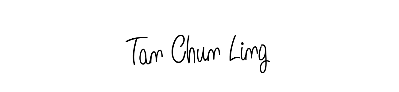 Make a beautiful signature design for name Tan Chun Ling. Use this online signature maker to create a handwritten signature for free. Tan Chun Ling signature style 5 images and pictures png