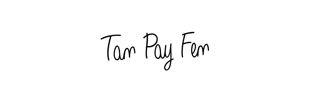 Design your own signature with our free online signature maker. With this signature software, you can create a handwritten (Angelique-Rose-font-FFP) signature for name Tan Pay Fen. Tan Pay Fen signature style 5 images and pictures png