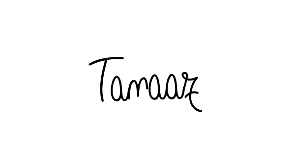 Tanaaz stylish signature style. Best Handwritten Sign (Angelique-Rose-font-FFP) for my name. Handwritten Signature Collection Ideas for my name Tanaaz. Tanaaz signature style 5 images and pictures png