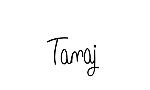 You should practise on your own different ways (Angelique-Rose-font-FFP) to write your name (Tanaj) in signature. don't let someone else do it for you. Tanaj signature style 5 images and pictures png