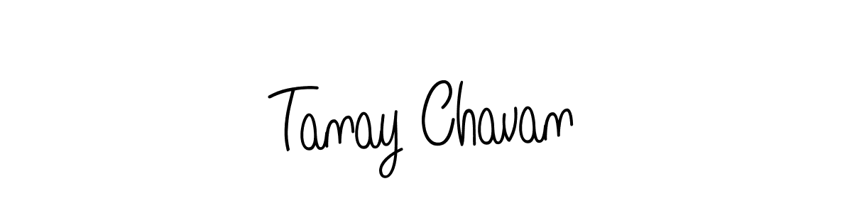 Create a beautiful signature design for name Tanay Chavan. With this signature (Angelique-Rose-font-FFP) fonts, you can make a handwritten signature for free. Tanay Chavan signature style 5 images and pictures png