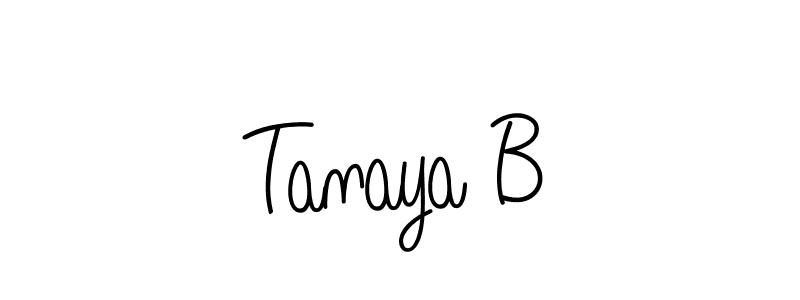 Here are the top 10 professional signature styles for the name Tanaya B. These are the best autograph styles you can use for your name. Tanaya B signature style 5 images and pictures png