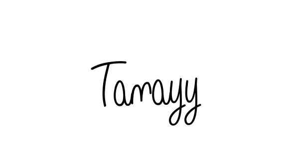 How to make Tanayy signature? Angelique-Rose-font-FFP is a professional autograph style. Create handwritten signature for Tanayy name. Tanayy signature style 5 images and pictures png