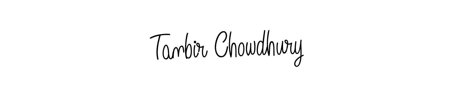 Make a short Tanbir Chowdhury signature style. Manage your documents anywhere anytime using Angelique-Rose-font-FFP. Create and add eSignatures, submit forms, share and send files easily. Tanbir Chowdhury signature style 5 images and pictures png