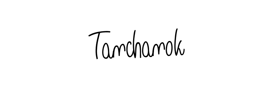 How to Draw Tanchanok signature style? Angelique-Rose-font-FFP is a latest design signature styles for name Tanchanok. Tanchanok signature style 5 images and pictures png