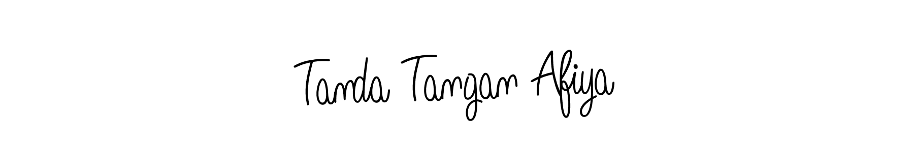 This is the best signature style for the Tanda Tangan Afiya name. Also you like these signature font (Angelique-Rose-font-FFP). Mix name signature. Tanda Tangan Afiya signature style 5 images and pictures png