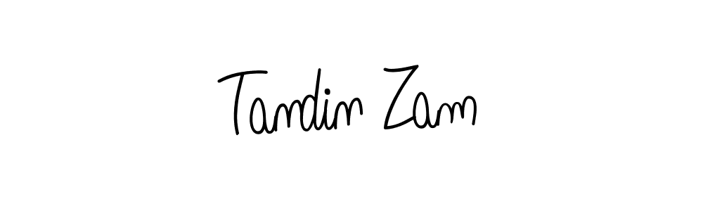 Create a beautiful signature design for name Tandin Zam. With this signature (Angelique-Rose-font-FFP) fonts, you can make a handwritten signature for free. Tandin Zam signature style 5 images and pictures png