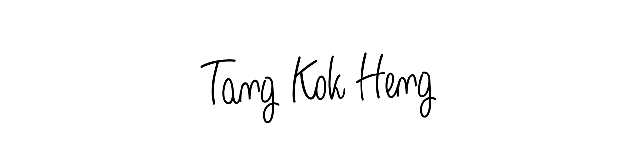 Also we have Tang Kok Heng name is the best signature style. Create professional handwritten signature collection using Angelique-Rose-font-FFP autograph style. Tang Kok Heng signature style 5 images and pictures png