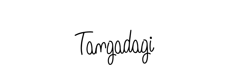 Once you've used our free online signature maker to create your best signature Angelique-Rose-font-FFP style, it's time to enjoy all of the benefits that Tangadagi name signing documents. Tangadagi signature style 5 images and pictures png