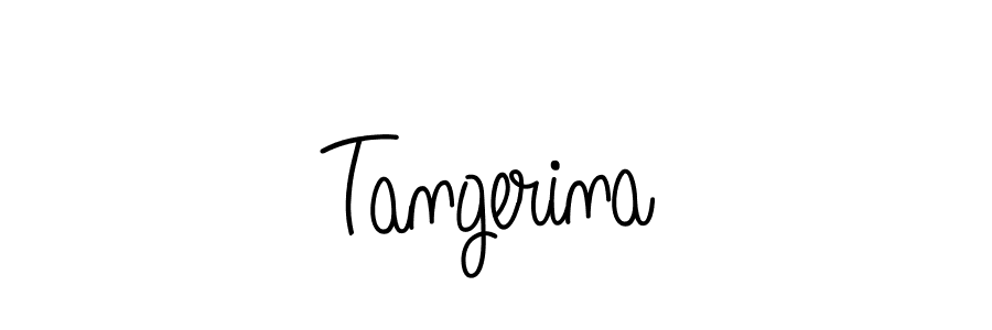 Use a signature maker to create a handwritten signature online. With this signature software, you can design (Angelique-Rose-font-FFP) your own signature for name Tangerina. Tangerina signature style 5 images and pictures png