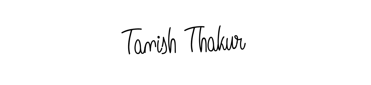 How to Draw Tanish Thakur signature style? Angelique-Rose-font-FFP is a latest design signature styles for name Tanish Thakur. Tanish Thakur signature style 5 images and pictures png