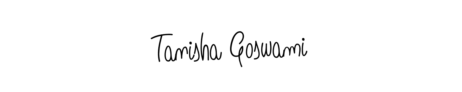 This is the best signature style for the Tanisha Goswami name. Also you like these signature font (Angelique-Rose-font-FFP). Mix name signature. Tanisha Goswami signature style 5 images and pictures png