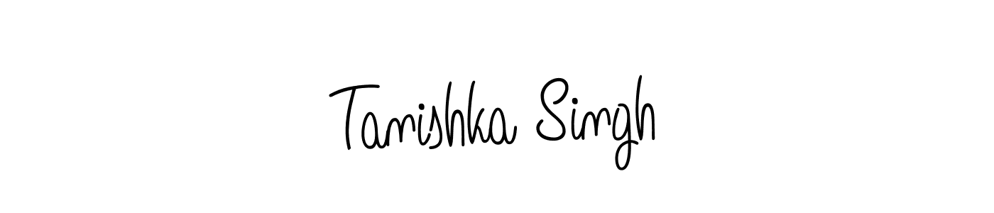 Angelique-Rose-font-FFP is a professional signature style that is perfect for those who want to add a touch of class to their signature. It is also a great choice for those who want to make their signature more unique. Get Tanishka Singh name to fancy signature for free. Tanishka Singh signature style 5 images and pictures png