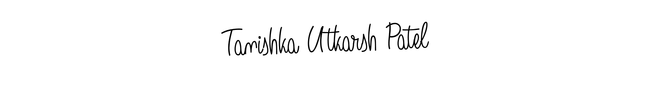 You can use this online signature creator to create a handwritten signature for the name Tanishka Utkarsh Patel. This is the best online autograph maker. Tanishka Utkarsh Patel signature style 5 images and pictures png