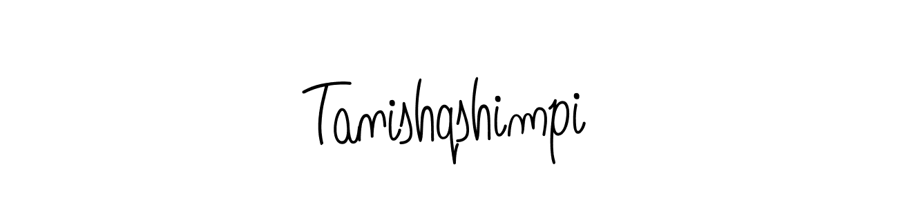 if you are searching for the best signature style for your name Tanishqshimpi. so please give up your signature search. here we have designed multiple signature styles  using Angelique-Rose-font-FFP. Tanishqshimpi signature style 5 images and pictures png