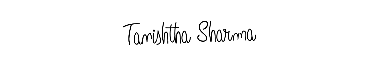 It looks lik you need a new signature style for name Tanishtha Sharma. Design unique handwritten (Angelique-Rose-font-FFP) signature with our free signature maker in just a few clicks. Tanishtha Sharma signature style 5 images and pictures png