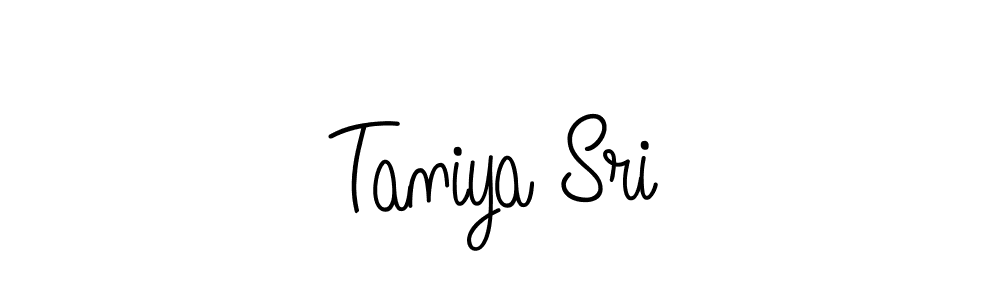 if you are searching for the best signature style for your name Taniya Sri. so please give up your signature search. here we have designed multiple signature styles  using Angelique-Rose-font-FFP. Taniya Sri signature style 5 images and pictures png